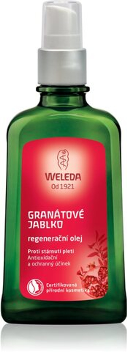 Weleda Pomegranate - регенерирующее масло с антиоксидантным эффектом /   100  ml  / GTIN 4001638500852