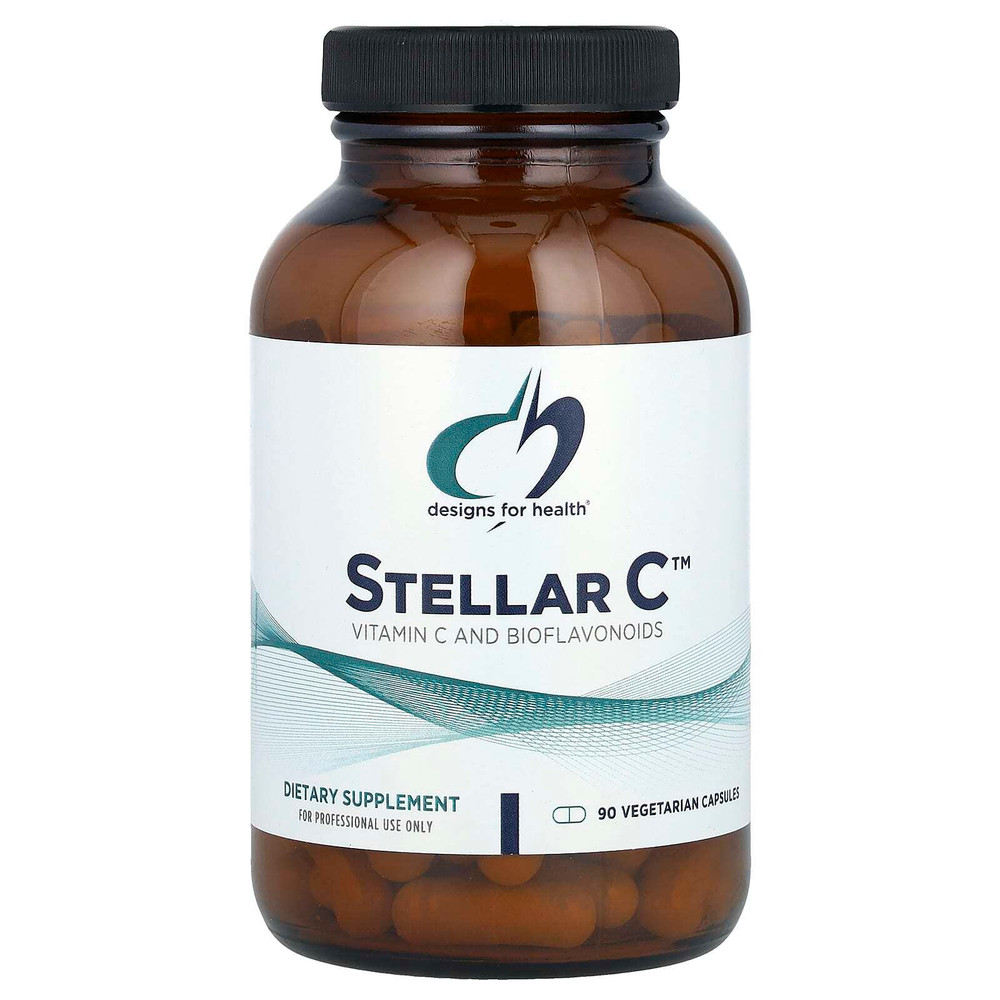 Designs For Health, Stellar C ™, 90 вегетарианских капсул