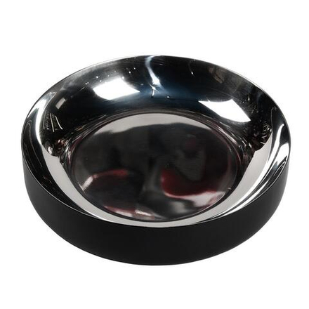 Блюдо круглое d 36 см для подачи низ черный /верх глянец нерж. P.L. Proff Cuisine