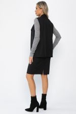 Костюм с юбкой Окси (черный) К14364-8М LT Collection