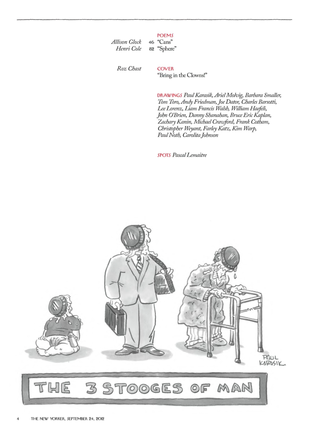 Журнал The New Yorker 24-09-2012