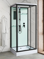 Душевая кабина RIVER TANA Б/К 90 BL 90х90х217 10000014157 Универсальная Квадратная