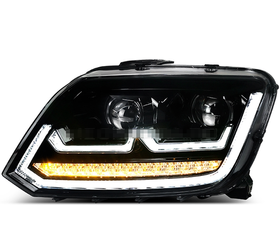 Передние фары VW Амарок 2010 - 2022 V1 type [Комплект Л+П; ходовые огни; FULL LED]