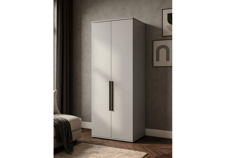 Шкаф Woodville Филеста 2-ств. шиншилла серая