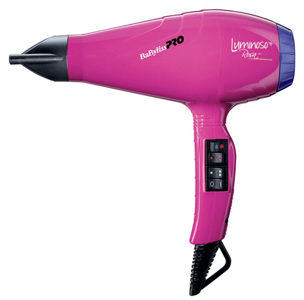 Профессиональный фен BaByliss PRO Luminoso+ Rosa Ionic BAB6360IFE 2100w