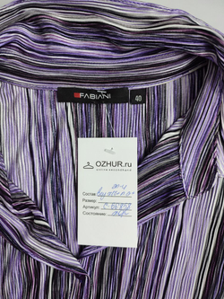 Блузка Fabilini яркая 40 размер