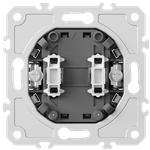 Механизм выключателя В2 с 2-х мест (проходного), 10A 250В~, серия DB