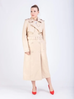 Тренчкот женский плащ женский кожаный