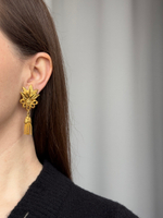Клипсы с кисточками Sonia Rykiel