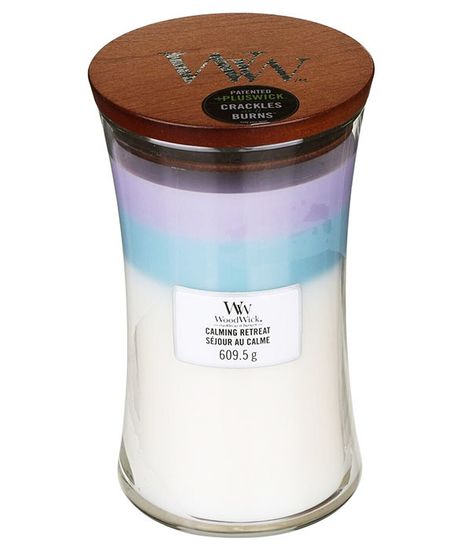 Успокаивающий ретрит, ароматическая свеча, WoodWick