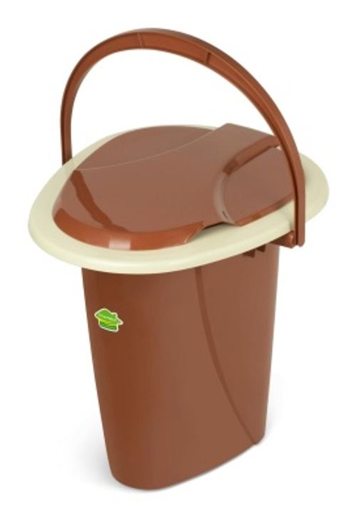 Ведро-туалет АДИС терракот (6шт/уп)