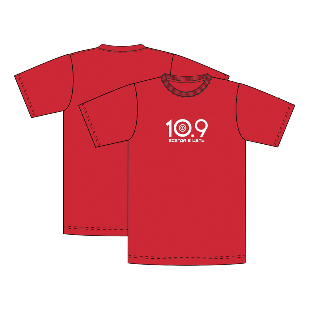 Футболка 10.9 меланж