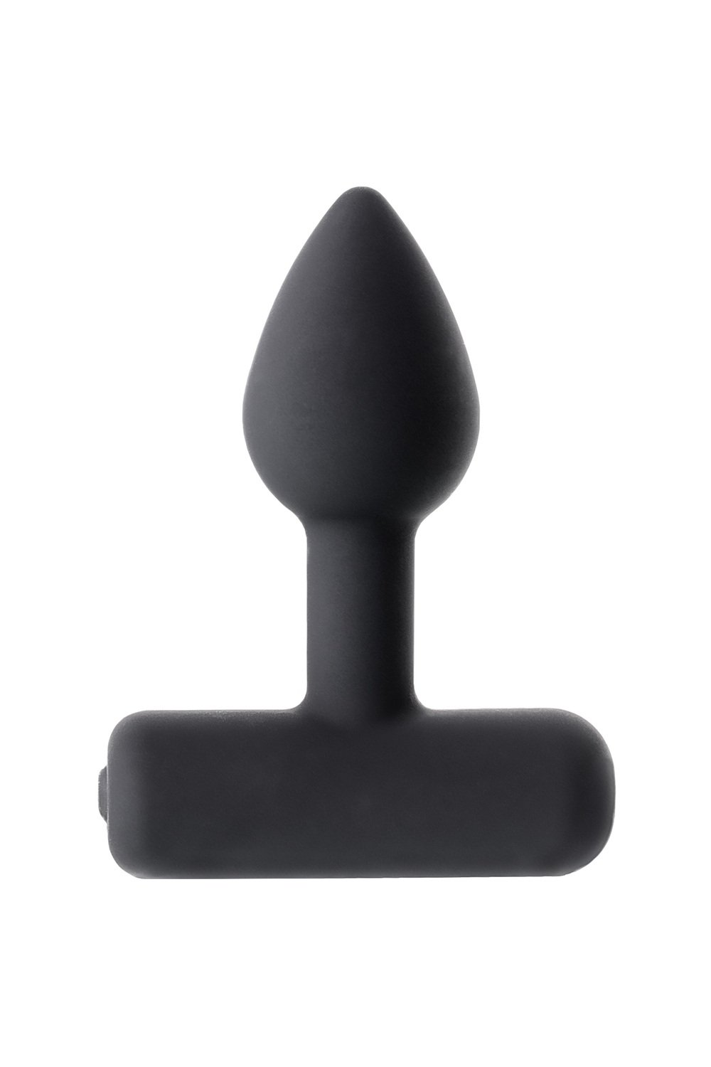 Анальная втулка Erotist SHAFT, силикон, черный, 6,9 см