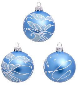 Элита НФШ-1200/2 Набор ел.украшений Шар 3шт «Бабочка» 60 мм