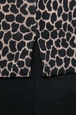 Платье "Кэтрин" (черно-коричневое) П8818 LT Collection