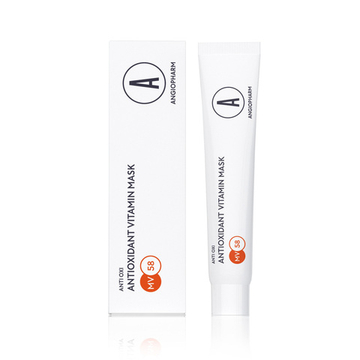 ANGIOPHARM АНТИОКСИДАНТНАЯ МАСКА С ВИТАМИНАМИ А, Е, С, 7 Мл | ANTIOXIDANT VITAMIN MASK