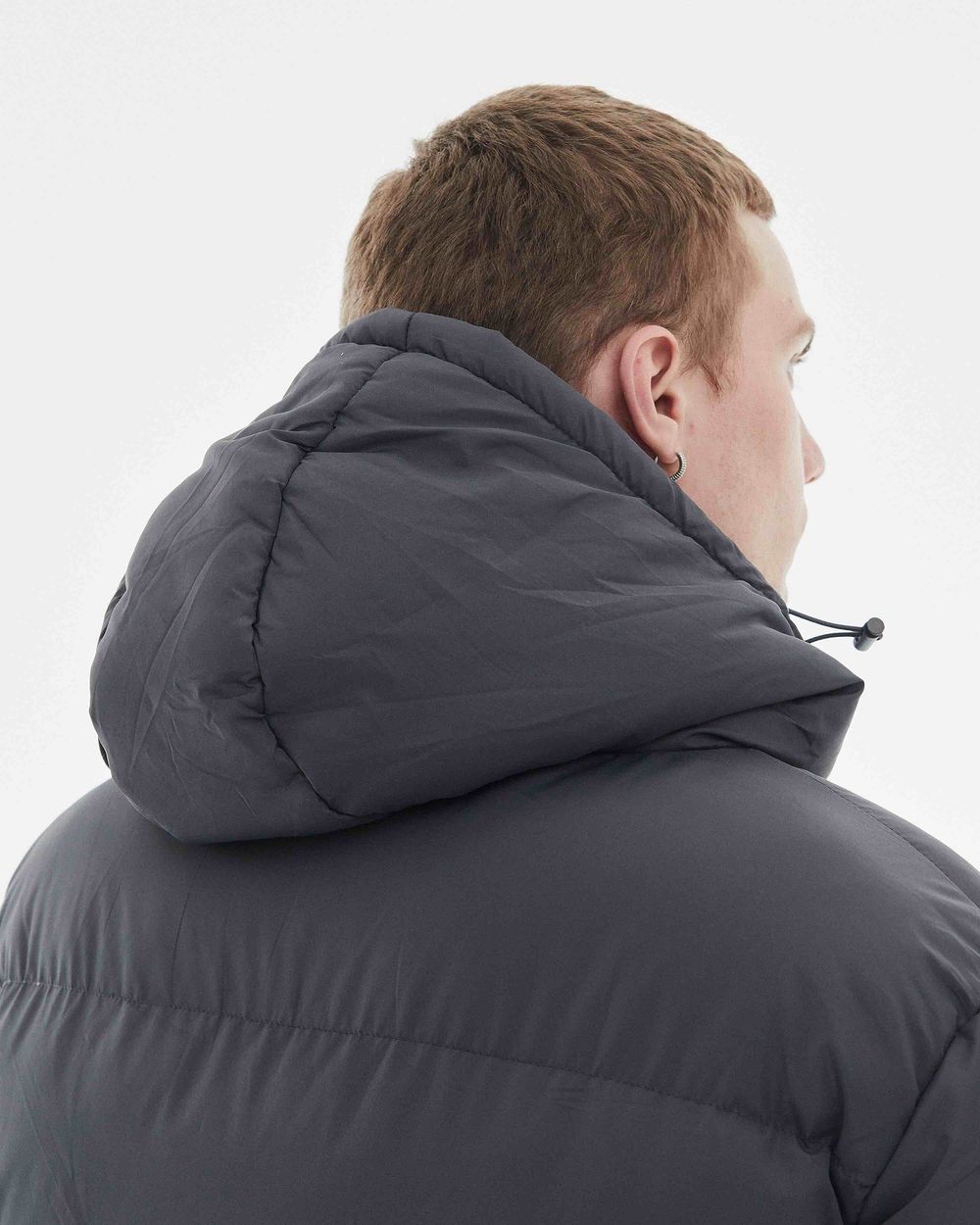 Пуховик Anteater Downjacket Hooded серый