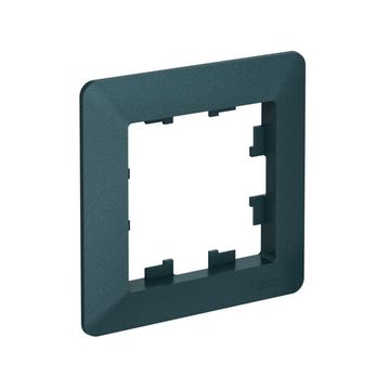 ATLASDESIGN AIR 1-постовая РАМКА, ИЗУМРУД/дымчатый черный