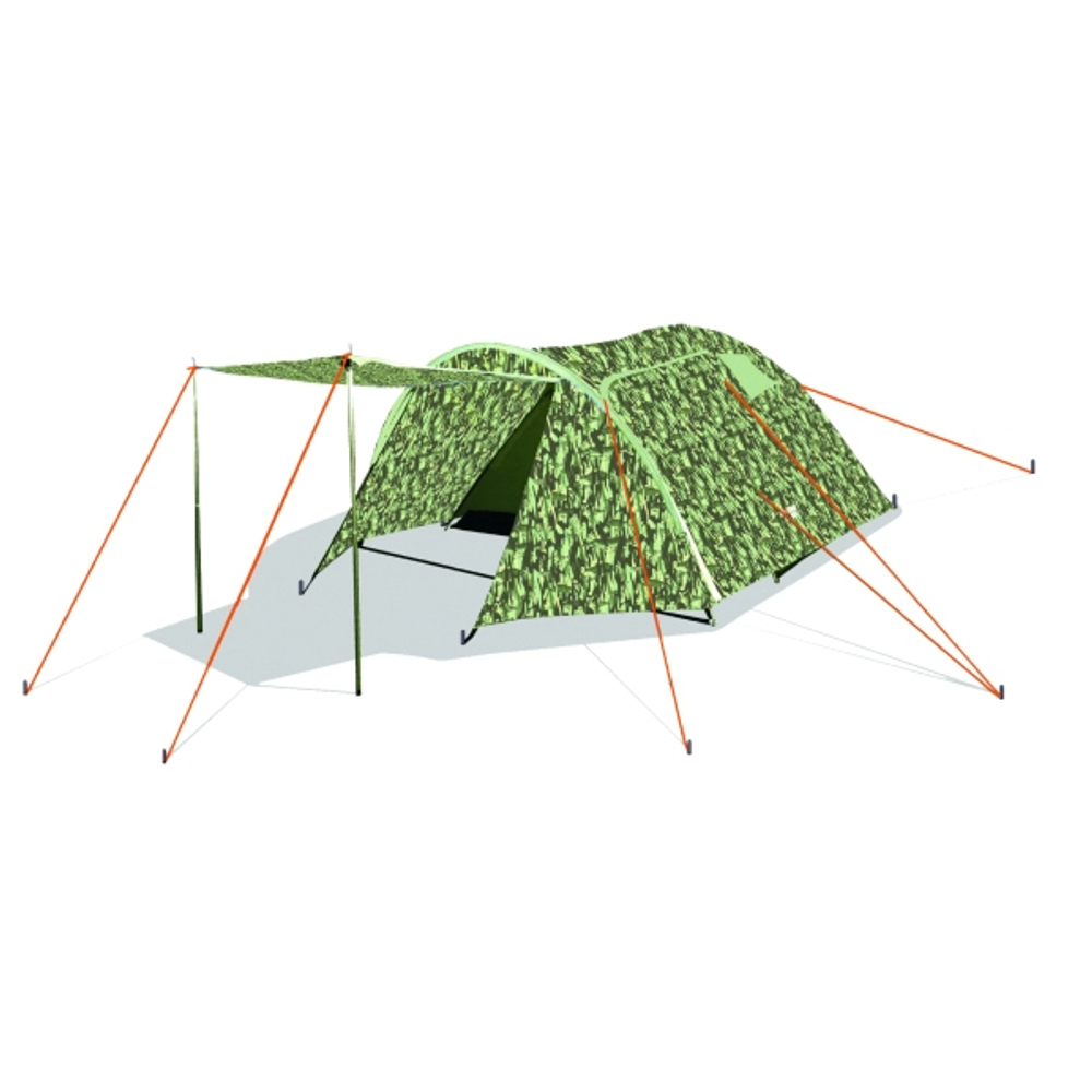 Палатка туристическая SevereLand ST-115 Camper Fish Camo