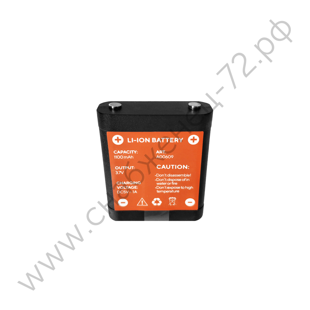 Литий-ионный аккумулятор ADA LBAT-1100 (для ADA CUBE 360/2-360/3-360, ADA CUBE 360 GREEN/2-360 GREEN/3-360 GREEN)