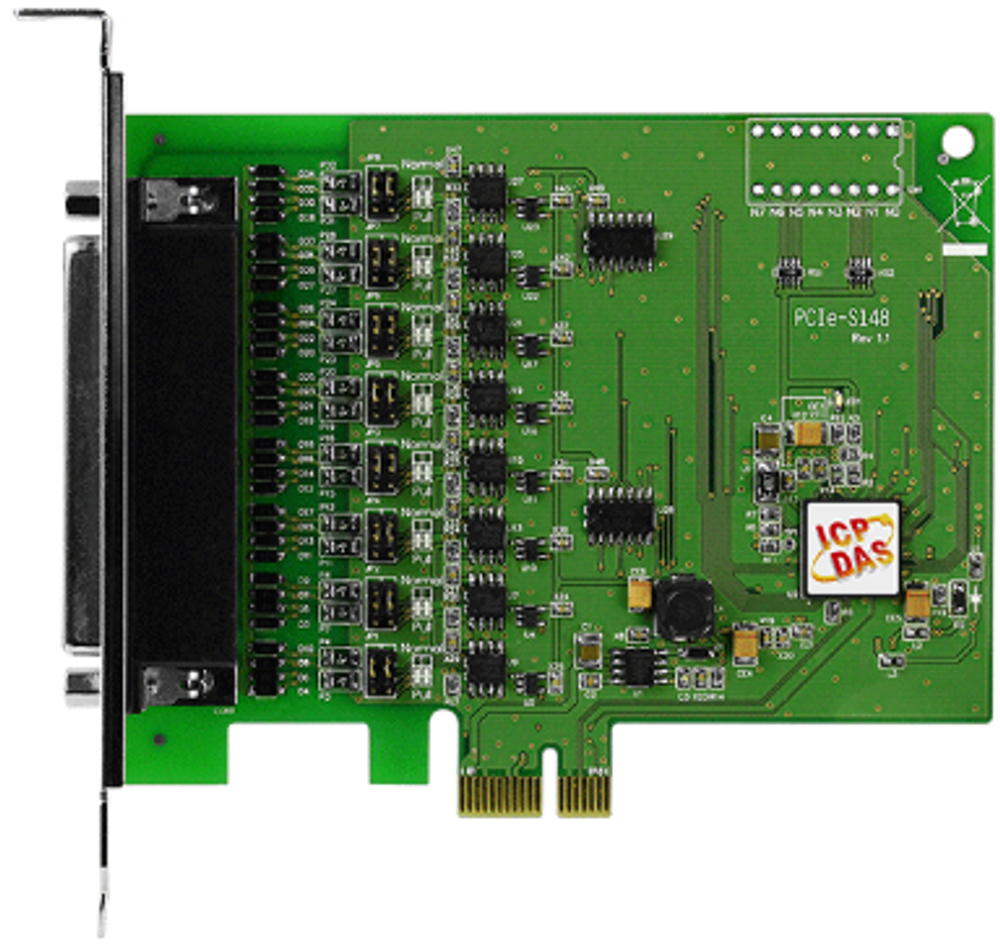 Плата  ICP DAS PCIe-S148