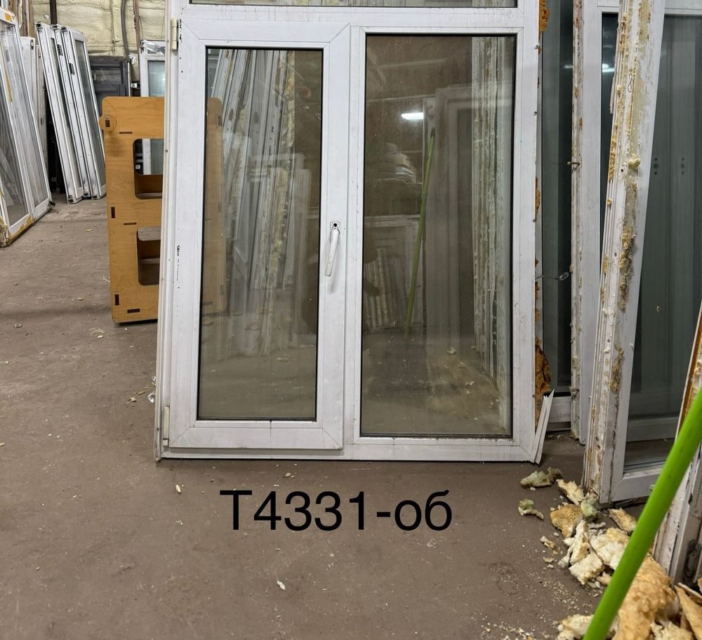 Окна Пластиковые Б/У 130(в) х 107(ш)