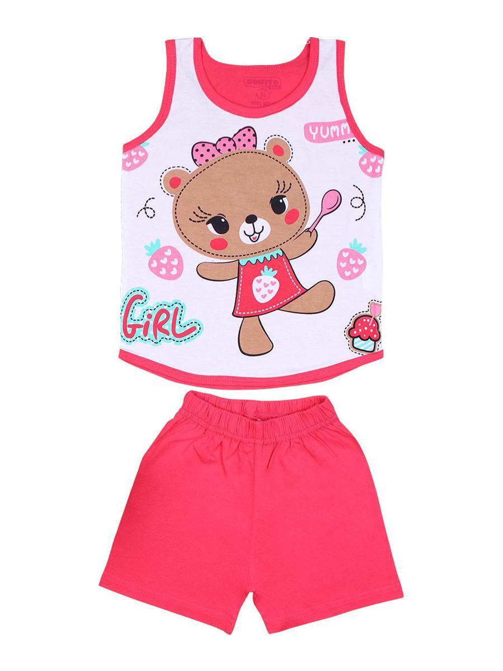 Комплект д/дев кулир р.92 малин (Bonito) BK1317M BK1317SH