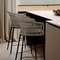 Полубарный стул Haugen, 66 см, серый