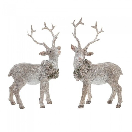 807946 Фигурка декор. "Олень" 14см