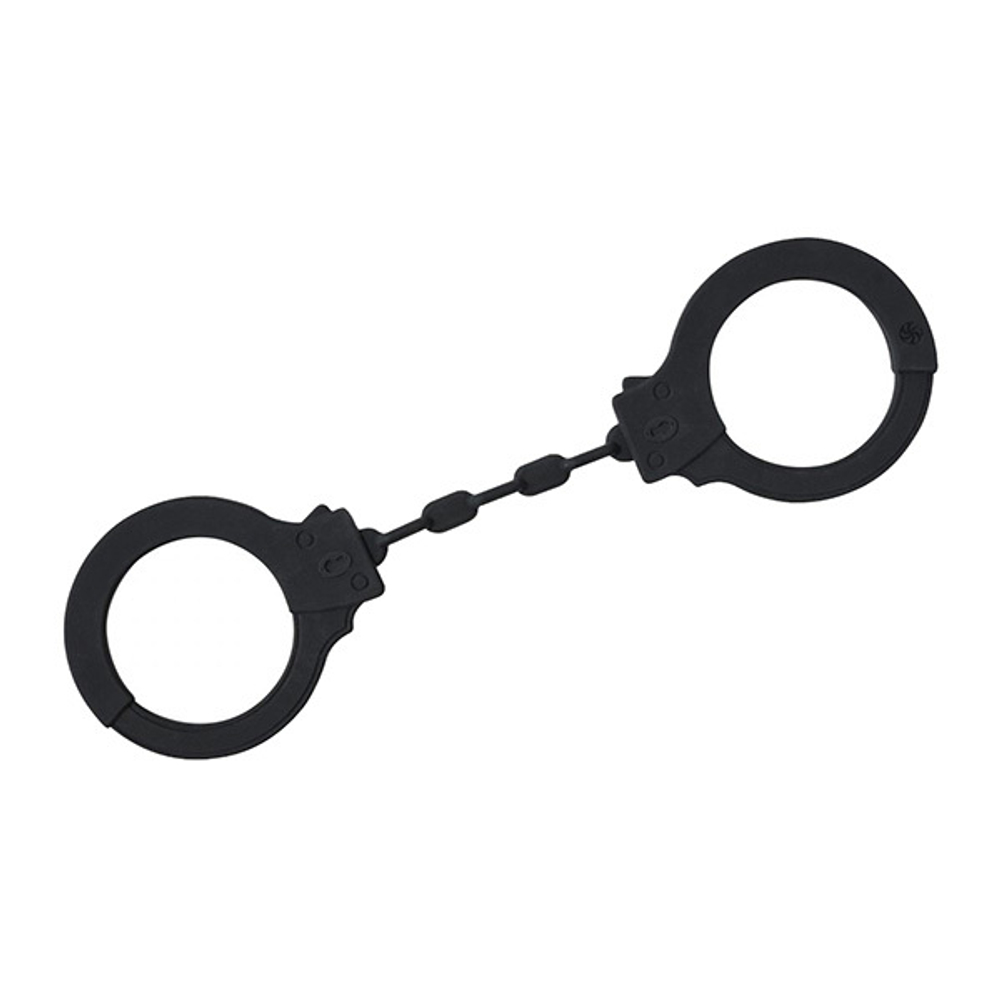 Черные силиконовые поножи Lola Games Party Hard Limitation 1168-01lola