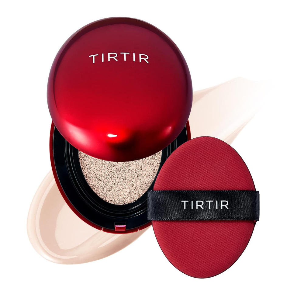 TIRTIR, Mask Fit Red Cushion, кушон, тон 13N светлая слоновая кость, 18 г (0,63 унции)