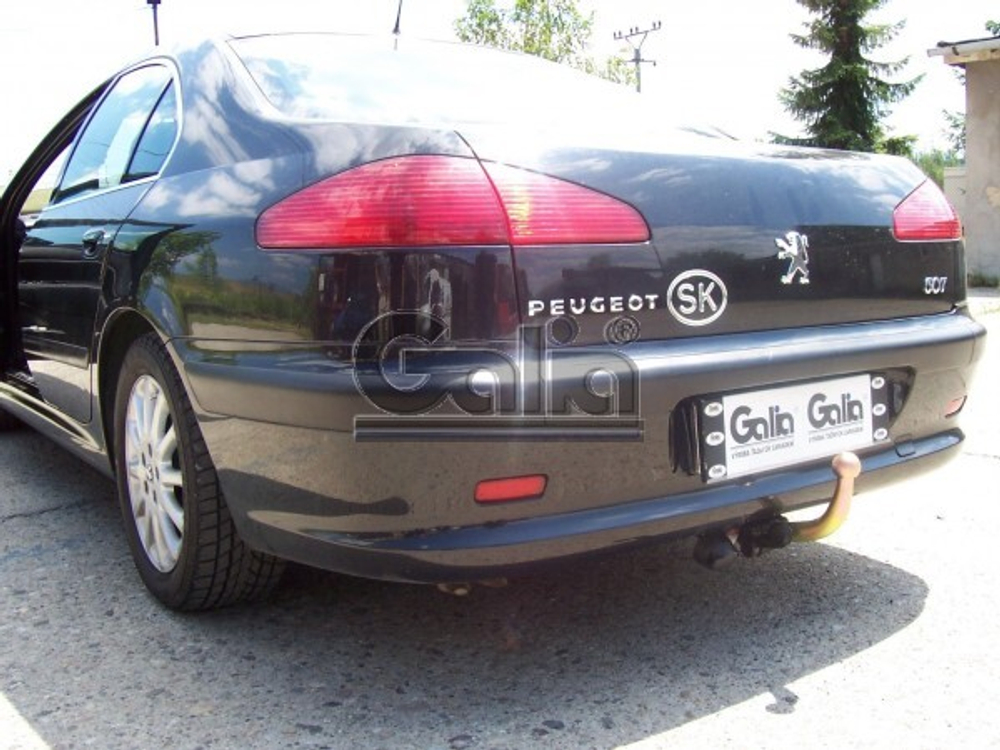 Фаркоп оцинкованный Galia P022A для Peugeot 607 2000-2010(паспорт и сертификат в комплекте)(без электрики)