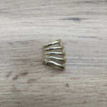 Серьга-кафф Mini 5 колец в одном металл золотистый
