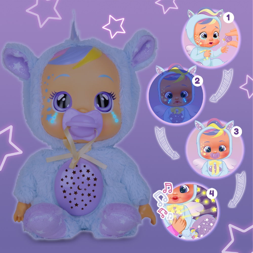 Плачущий младенец Cry Baby Goodnight Starry Sky Jenna (ночник-проектор)