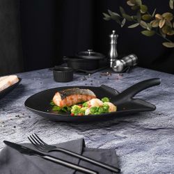 Блюдо "Лопата" 40*23*3,5 см черное   P.L. Proff Cuisine [1]