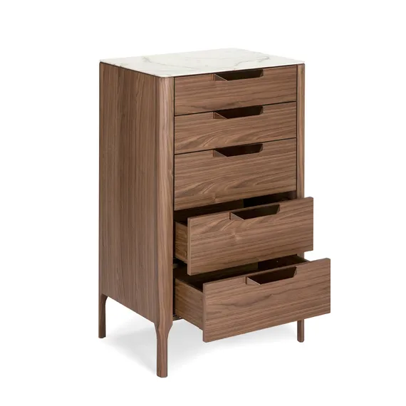 Комод Angel Cerda CP1806-A, 107х60 см, орех, керамика