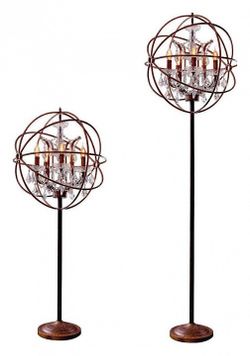 Торшер Loft it Foucaults Orb Crystal LOFT1897FT