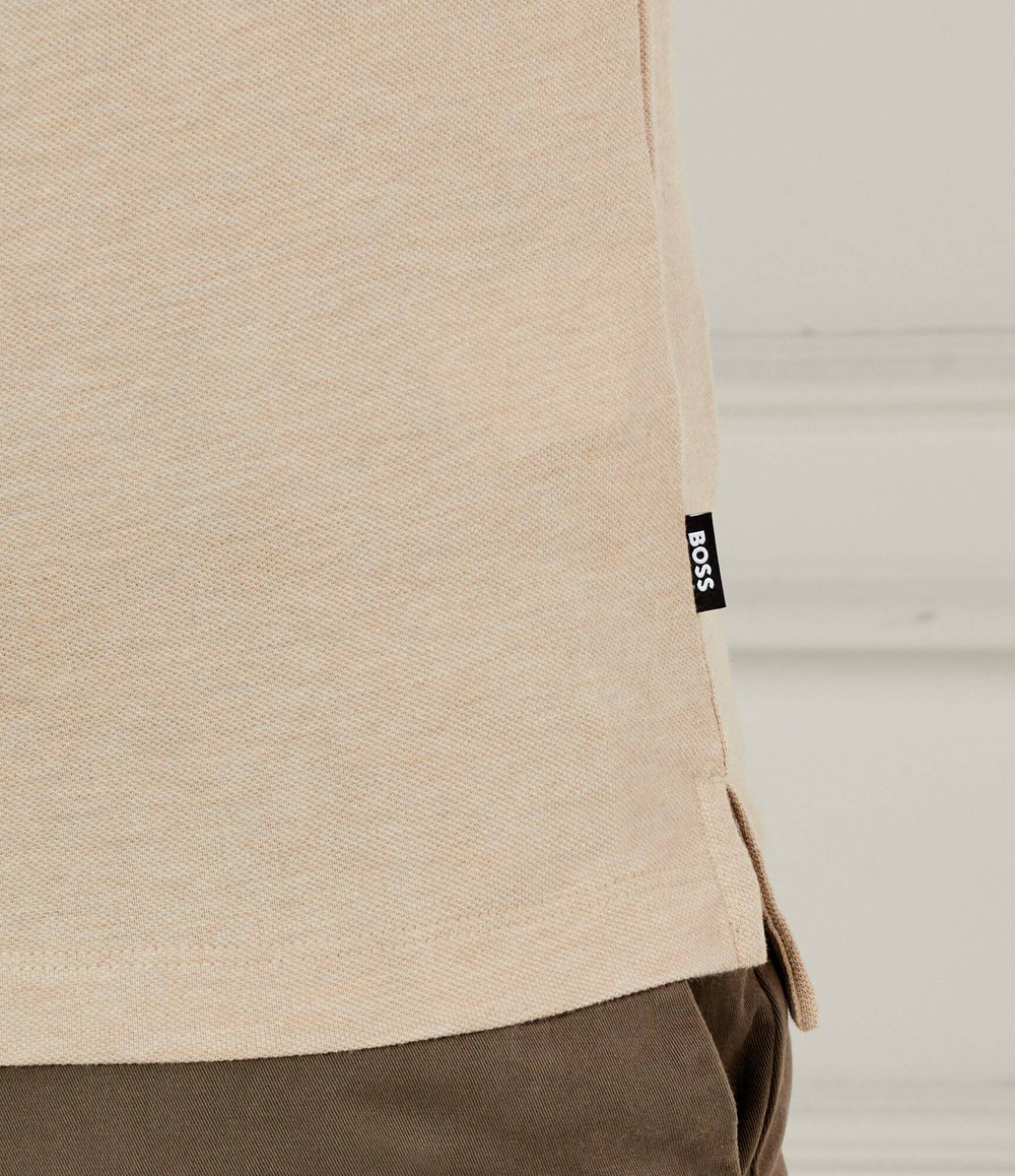 Поло Parlay BOSS BLACK - бежевый(50494697)