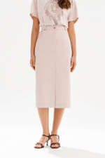 4961 Юбка женская (пудровый)