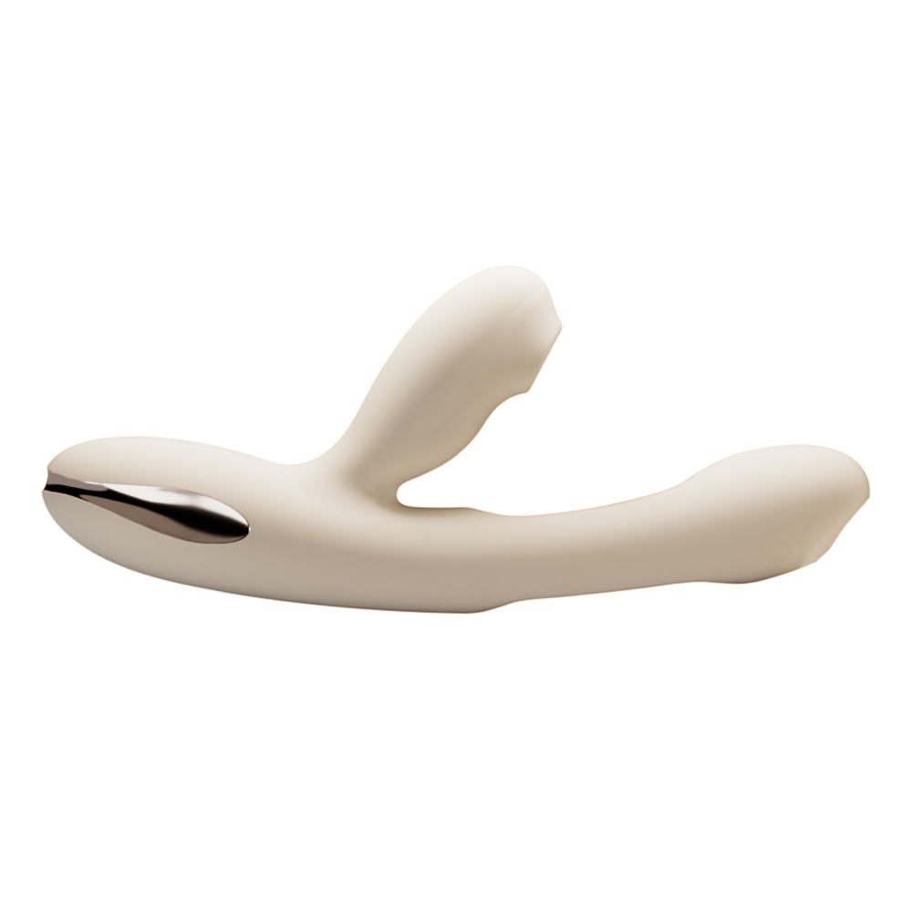 Вибратор с таппингом, вакуумом и вибрацией BeYourLover Angela