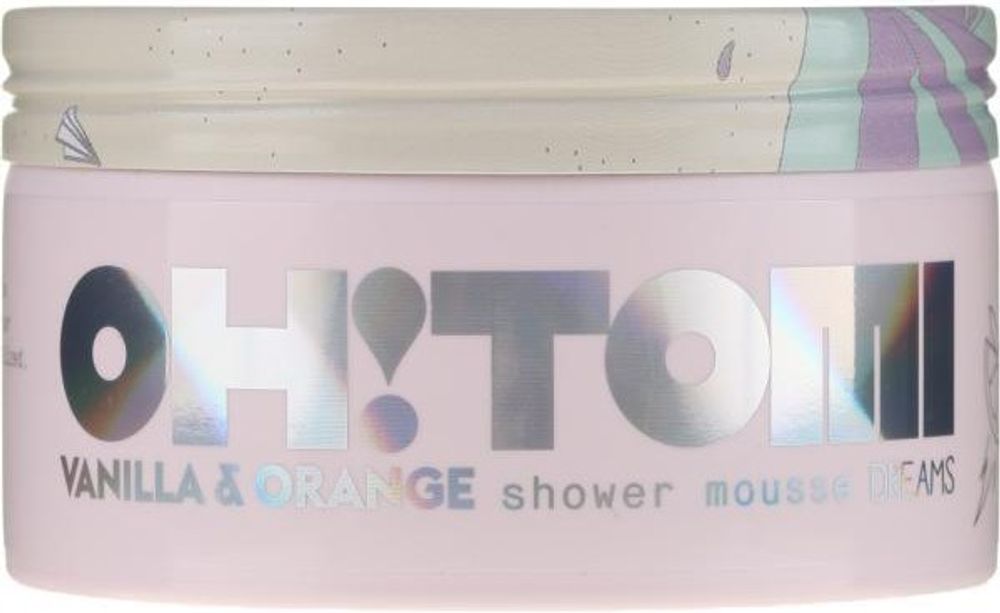 OH!TOMI Vanilla & Orange Shower Mousse 250 ml OH!TOMI Vanilla & Orange Shower Mousse 250 ml