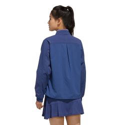 Женская теннисная куртка Adidas Women Streatch Woven Jacket - Blue