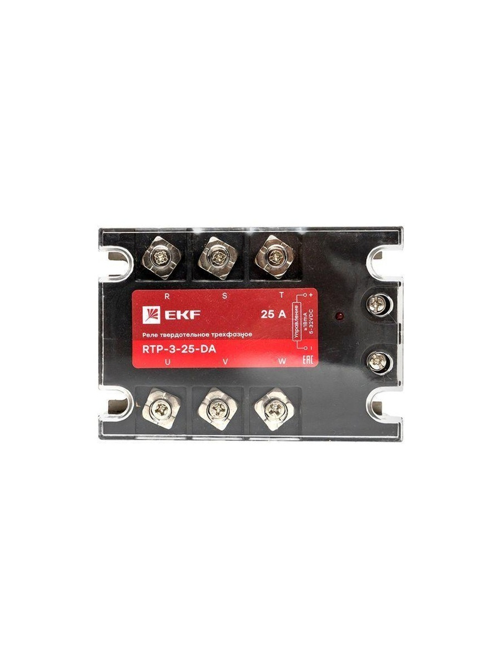 Реле твердотельное трехфазное RTP-25-DA PROxima EKF rtp-3-25-da