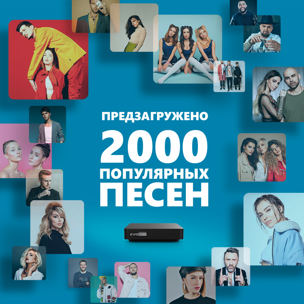 Evolution EvoBox с микрофонами