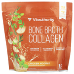 Vitauthority, Bone Broth Collagen, куриная лапша, 310 г (10,9 унции)