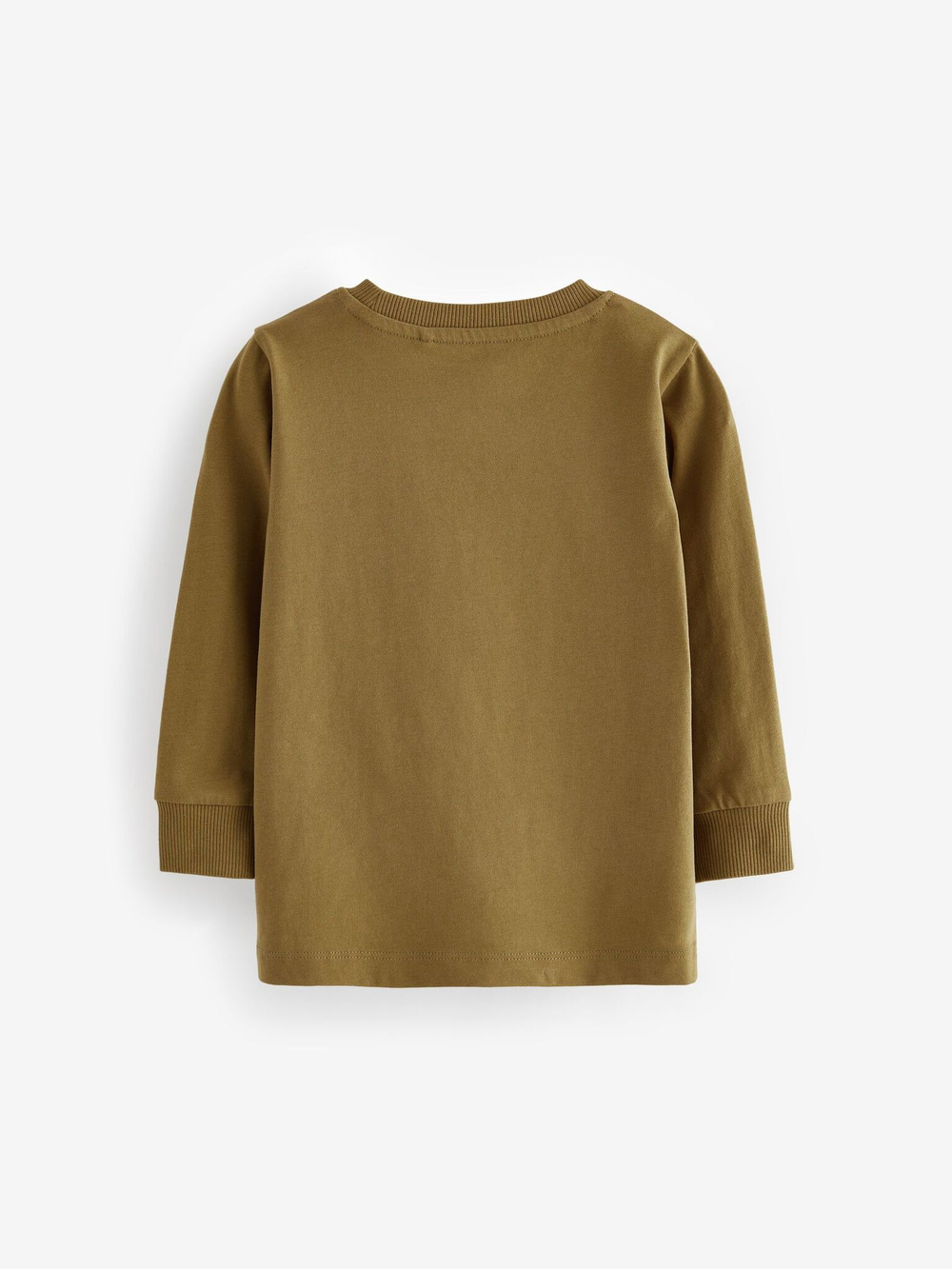 Лонгслив для мальчика Next 642-793, 3 шт., Белый, Кирпичный, Горчичный