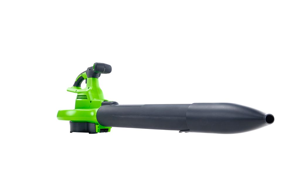 Аккумуляторный воздуходув пылесос Greenworks GD40BVK8, (2406907UH) ,40v, АКБ 8 А·ч и ЗУ