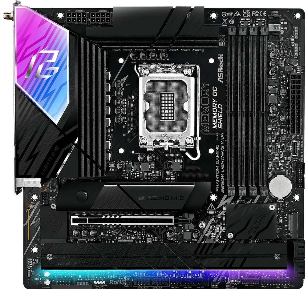 Материнская плата ASRock B860M LIGHTNING WIFI DDR5
