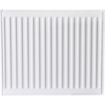 Радиатор панельный профильный ROMMER Compact тип 22 - 500x600 мм (подкл.боковое, белый)