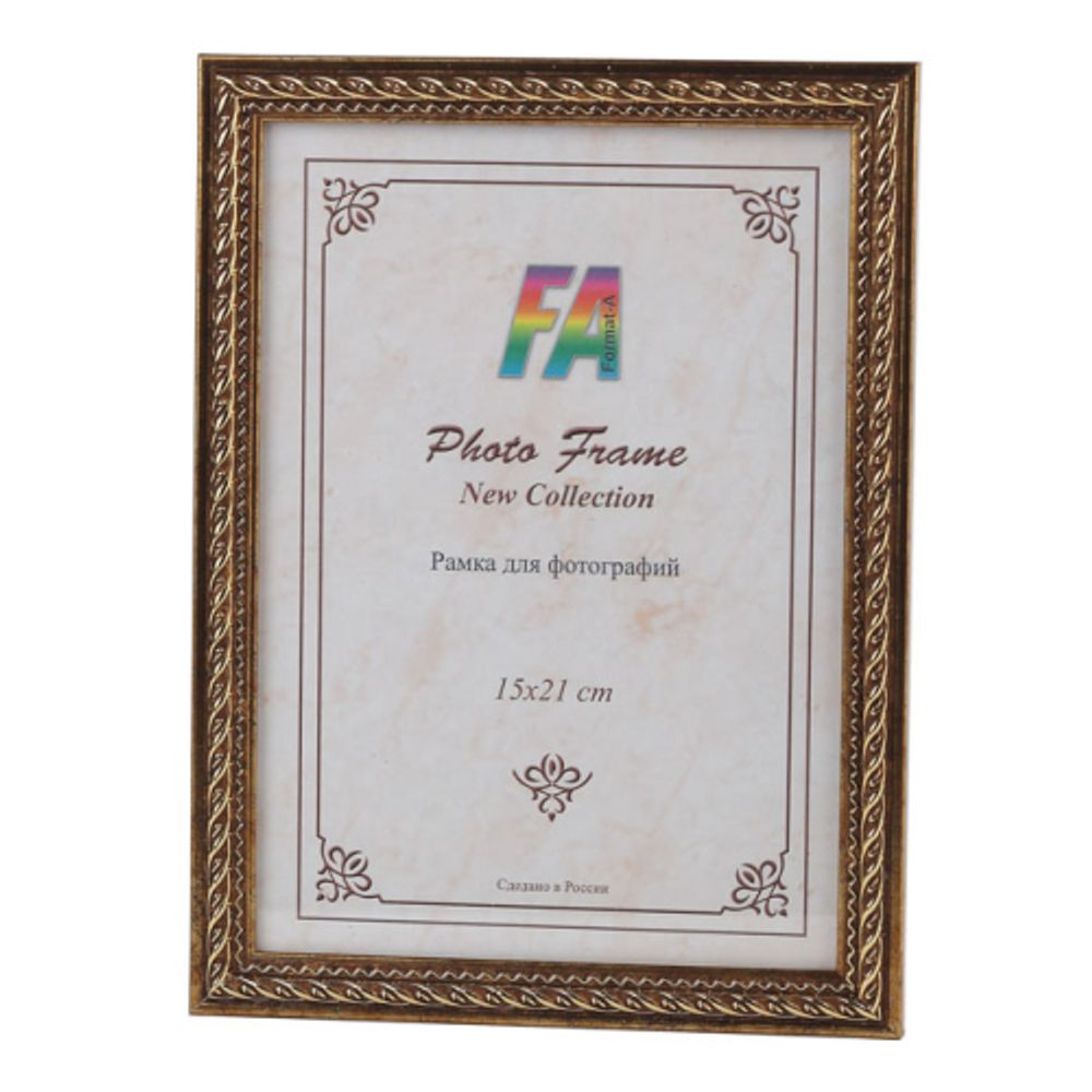 FA пластик Виток золото 10х15 | FA фототовары